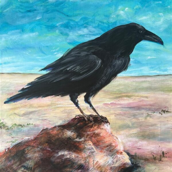 Tableau - Le Chant des Vestiges - Acrylique sur toile - 50 x 40 cm